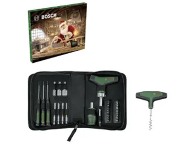 Bosch Adventi kalendárium 2024, 33 részes (1600A0349X)