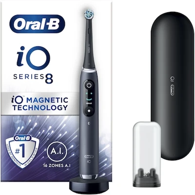 Oral-B iO8 elektromos fogkefe mágneses és mikrovibrációs technológiával