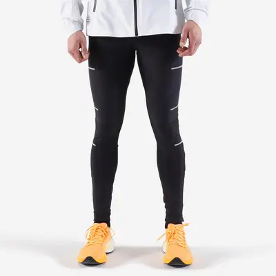 Férfi futónadrág, meleg, vízlepergető - Run 900 Rain