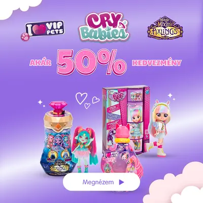 Cry Babies, Pixlings, VIP pets kiárusítás