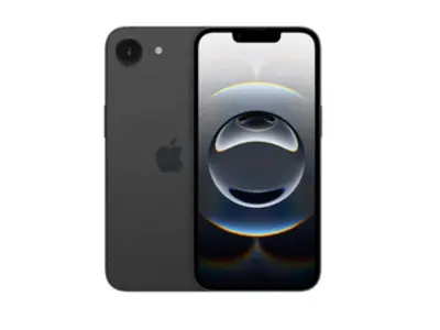 Apple iPhone 16e 128GB Okostelefon, fekete (MD1Q4HX/A)