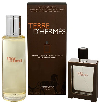 Terre D´Hermes EDT 30 ml (újratölthető) + 125 (utántöltő)