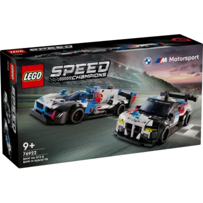 LEGO Speed Champions 76922 BMW M4 GT3 & M Hybrid V8 versenyautók