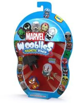 TM Toys Wooblies Marvel meglepetés csomag, 2 db figura kilövővel (WBM008)