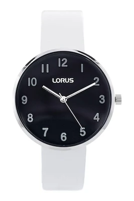 Lorus, Bőrszíjas karóra, Ezüstszín, Fehér