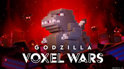 Godzilla Voxel Wars