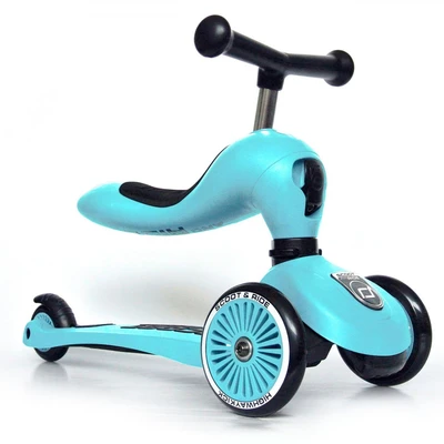 Scoot and Ride Highwaykick1. 2 in 1 kismotor/roller Blueberr