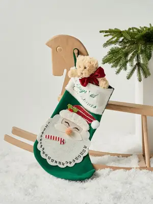 Karácsonyi zokni adventi naptár formájában (927GF-79X)