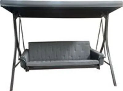 ROJAPLAST MADRID fém kerti hintaágy, szürke