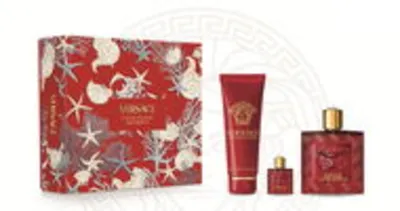 VERSACE Eros Flame EdP Set 255 ml parfüm szett
