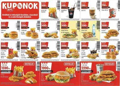 KFC kuponok