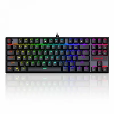 Redragon Kumara RGB Brown Switch gamer billentyűzet (K552RGB-1_BROWN_HU) (PC)
