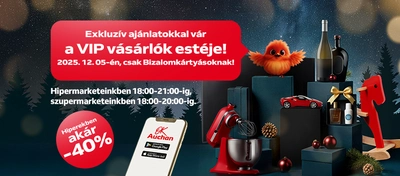 Auchan VIP Vásárlók Estéje