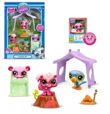 LPS Camping 3 db-os készlet S2 LPS00574