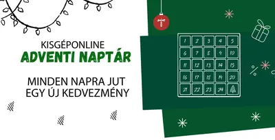 Kisgeponline.hu - Adventi kalendárium
