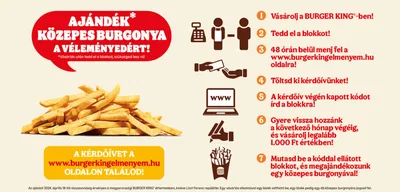 Ezer Ft felett ingyenes közepes burgonya