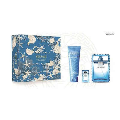 VERSACE Man Eau Fraiche EdT Set 255 ml parfüm szett