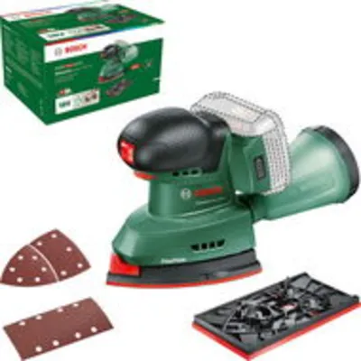 Bosch UniversalSander 18V-10 (0.603.3E3.100) akkus rezgőcsiszoló + ajándék akku