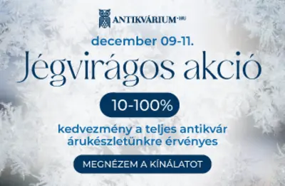 Antikvárium nyereményjáték (10-100% kedvezmény)