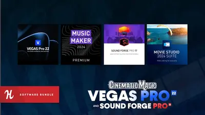 Cinematic Magic with Vegas Pro 22 and Sound Forge 17