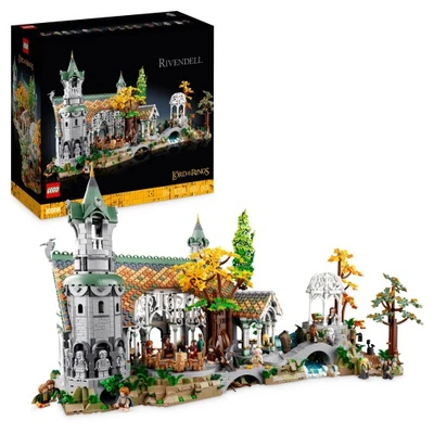 LEGO Icons A Gyűrűk Ura: Rivendell 10316 építőkockák