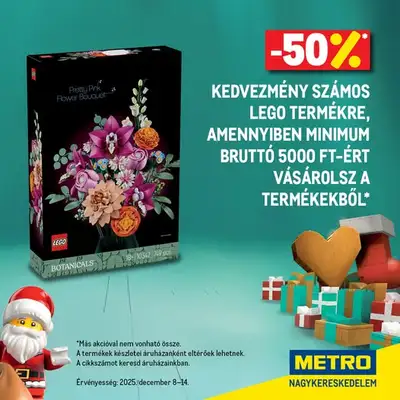 [ANTI-AKCIÓ] 50% kedvezmény minden LEGO termékre bruttó 5 ezer Ft felett