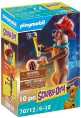 Playmobil 70712 - SCOOBY-DOO! Gyűjthető figura Tűzoltó