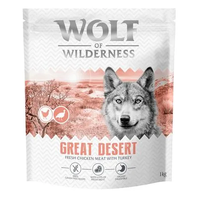 Wolf of Wilderness Adult "Great Desert" pulyka - gabonamentes, 2 x 12 kg: új recept