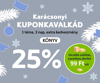 Karácsonyi Kuponkavalkád (25% kedvezmény könyvekre)