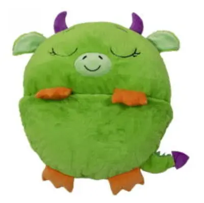 Jay@Play Happy Nappers 2 az 1-ben plüssjáték, Duncan the Dragon, Hálózsák (HNS7183)