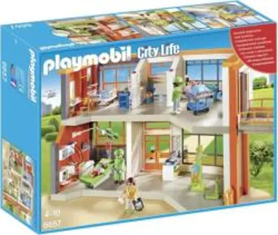 Playmobil Kid's Játék Klinika, Gyermekkórház