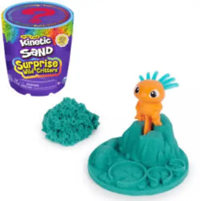Spin Master Kinetic Sand Surprise Wild Critters Homok Forma Figura Szett (778988464021)