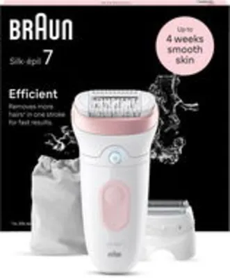 Braun Silk·épil 7 7-030, Fehér/rózsaszín + 3 év garancia regisztráció után epilátor