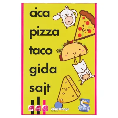 Gémklub Cica, Pizza, Taco, Gida, Sajt kártyajáték