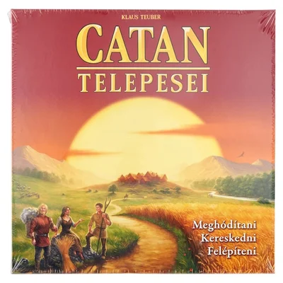 Catan telepesei társasjáték