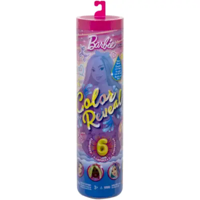 Barbie Color Reveal meglepetés divatbaba