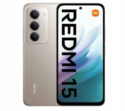 Xiaomi Redmi 15 okostelefon, 6GB/128GB, Titánszürke