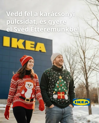 IKEA - Karácsonyi pulcsis akció