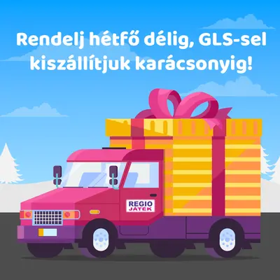 Hétfő délig leadott GLS rendelés karácsonyig odaér a REGIOból