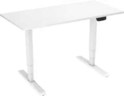 AlzaErgo Table ET1 NewGen fehér + TTE-03 160x80 cm laminált asztallap állítható magasságú asztal