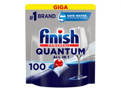 Finish Quantum All in 1 mosogatógép kapszula, Regular, 100 db