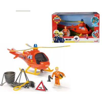 Sam helikopter Wallaby figurával