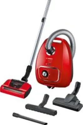 Bosch BGLS4PET2 Serie 4, Porzsákos porszívó, ProAnimal, piros