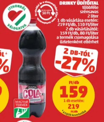 Drinky üdítőital, 2db
