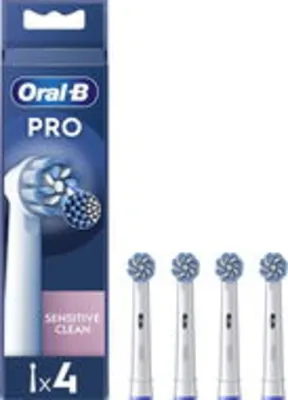 Oral-B Pro Sensitive Clean, 4 db elektromos fogkefe fej