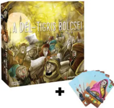 Garphill games A Dél-Tigris bölcsei társasjáték - promókártyával (DELTIGRISCSOMAG)