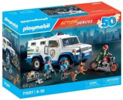Playmobil Action Heroes 71597 Pénzszállító