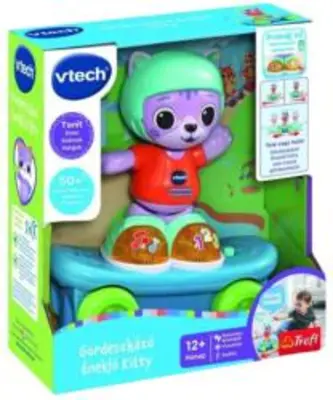 Vtech Tanuló gördeszkázó cica bébijáték (61908)