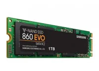 Samsung 1 TB 860 EVO SSD (M. 2, 2280, SATA3) (MZ-N6E1T0BW)