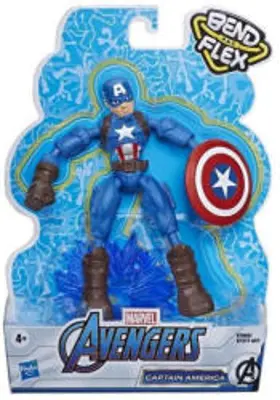 Avengers Bend and Flex Captain America figura